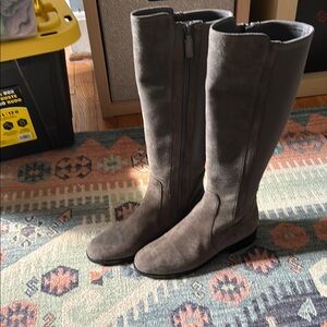 Gray Knee-High Women's Boots Cole Haan brand new never worn women’s size 8